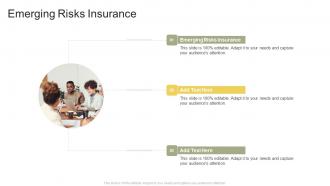 Emerging Risks Insurance In Powerpoint And Google Slides Cpb