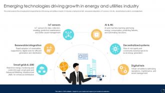 Emerging Technologies Driving Growth In Energy And Utilities Industry Enabling Growth Centric DT SS