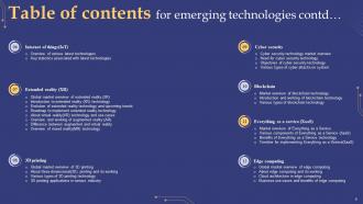 Emerging Technologies Powerpoint Presentation Slides Analytical Colorful