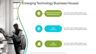 Emerging Technology Business Houses In Powerpoint And Google Slides Cpb