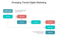 Emerging trends digital marketing ppt powerpoint presentation icon good cpb