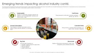 Emerging Trends Impacting Alcohol Industry Global Alcohol Industry Outlook IR SS Professionally Analytical