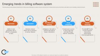 Emerging Trends In Billing Software System Deploying Digital Invoicing System