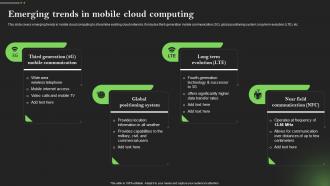 Emerging Trends In Mobile Cloud Computing Comprehensive Guide To Mobile Cloud Computing