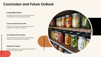 Emerging Trends In Non Thermal Food Technologies PPT Slides ACP Graphical Slides