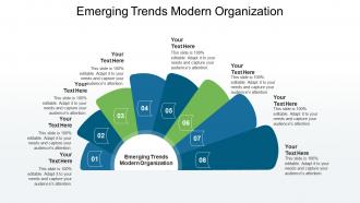 Emerging trends modern organization ppt powerpoint presentation model deck cpb