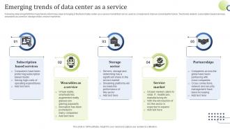 Emerging Trends Of Data Center As A Service