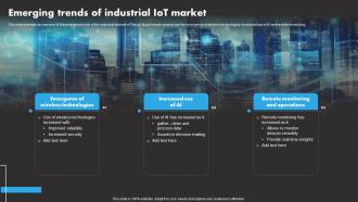 Emerging Trends Of IoT Remote Asset Monitoring And Management IoT SS