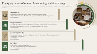 Emerging Trends Of Nonprofit Marketing And Fundraising Charity Marketing Strategy MKT SS V