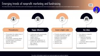 Emerging Trends Of Nonprofit Marketing NPO Marketing And Communication MKT SS V
