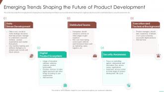 Emerging trends shaping the future optimizing product development system