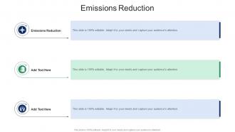 Emissions Reduction In Powerpoint And Google Slides Cpb