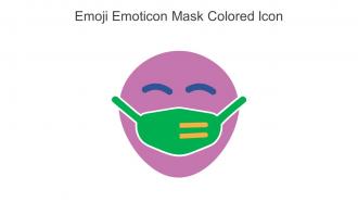 Emoji Emoticon Mask Colored Icon In Powerpoint Pptx Png And Editable Eps Format