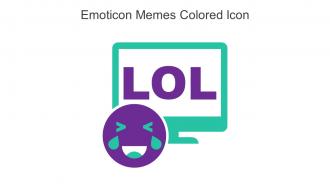 Emoticon Memes Colored Icon In Powerpoint Pptx Png And Editable Eps Format