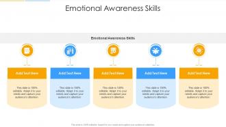 Emotional Awareness Skills In Powerpoint And Google Slides Cpb