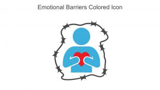 Emotional Barriers Colored Icon In Powerpoint Pptx Png And Editable Eps Format