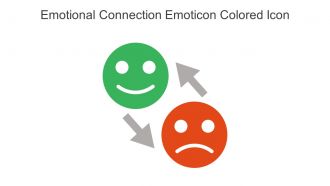 Emotional Connection Emoticon Colored Icon In Powerpoint Pptx Png And Editable Eps Format