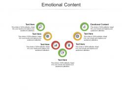 Emotional content ppt powerpoint presentation professional example cpb