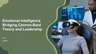 Emotional Intelligence Bridging Cannon Bard Theory And Leadership PPT Example ACP