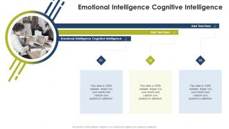 Emotional Intelligence Cognitive Intelligence In Powerpoint And Google Slides Cpb
