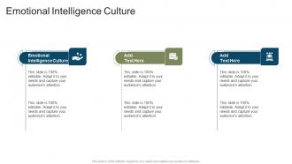 Emotional Intelligence Culture In Powerpoint And Google Slides Cpb