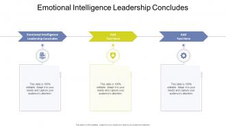 Emotional Intelligence Leadership Concludes In Powerpoint And Google Slides Cpb