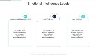 Emotional Intelligence Levels In Powerpoint And Google Slides Cpb