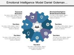 emotional_intelligence_model_daniel_goleman_teamwork_motivation_good_teamwork_cpb_Slide01