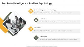 Emotional Intelligence Positive Psychology In Powerpoint And Google Slides Cpb