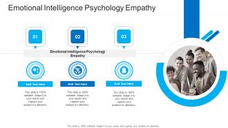 Emotional Intelligence Psychology Empathy In Powerpoint And Google Slides Cpb