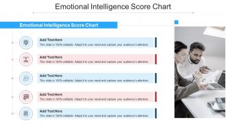 Emotional Intelligence Score Chart In Powerpoint And Google Slides Cpb
