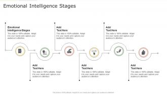 Emotional Intelligence Stages In Powerpoint And Google Slides Cpb