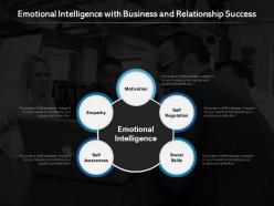 Emotional intelligence with business and relationship success