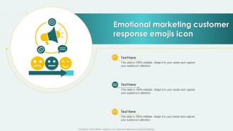 Emotional Marketing Customer Response Emojis Icon