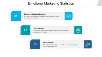 Emotional marketing statistics ppt powerpoint presentation styles outline cpb