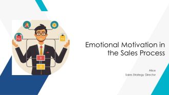 Emotional Motivation In The Sales Process PPT PowerPoint AT