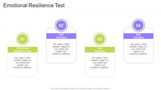 Emotional Resilience Test In Powerpoint And Google Slides Cpb