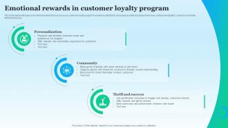 Emotional Rewards In Customer Loyalty Program