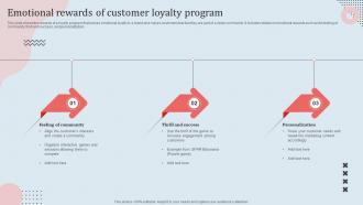 Emotional Rewards Of Customer Loyalty Program