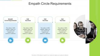 Empath Circle Requirements In Powerpoint And Google Slides Cpb