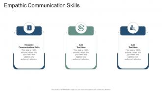 Empathic Communication Skills In Powerpoint And Google Slides Cpb