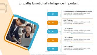 Empathy Emotional Intelligence Important In Powerpoint And Google Slides Cpb