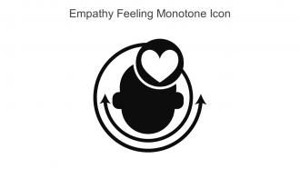 Empathy Feeling Monotone Icon In Powerpoint Pptx Png And Editable Eps Format