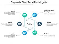 Emphasis short term risk mitigation ppt powerpoint presentation layouts examples cpb