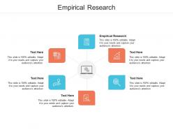 Empirical research ppt powerpoint presentation infographic template graphics cpb