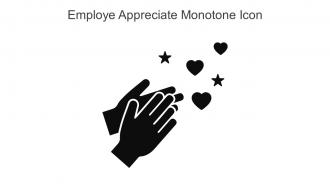 Employe Appreciate Monotone Icon In Powerpoint Pptx Png And Editable Eps Format