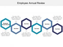 Employee annual review ppt powerpoint presentation gallery layout ideas cpb