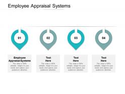Employee appraisal systems ppt powerpoint presentation icon background cpb