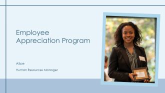 Employee Appreciation Program PPT PowerPoint AT