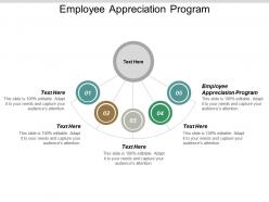 Employee appreciation program ppt powerpoint presentation outline slide cpb
